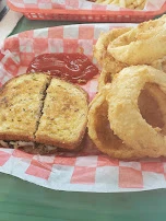 Patty Melt and Big Onion Rings